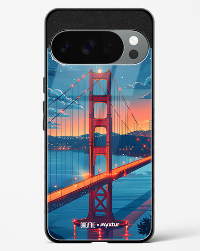 Golden Gate Bridge [BREATHE] Glass Case Phone Cover (Google)