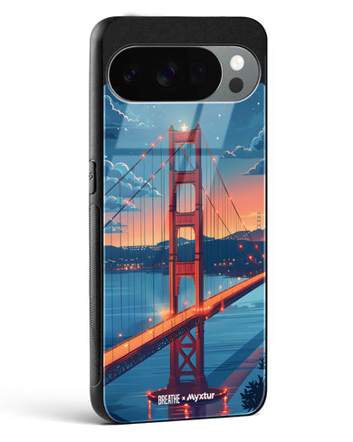 Golden Gate Bridge [BREATHE] Glass Case Phone Cover (Google)
