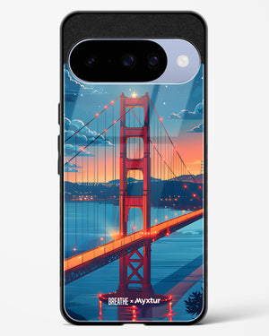 Golden Gate Bridge [BREATHE] Glass Case Phone Cover (Google)