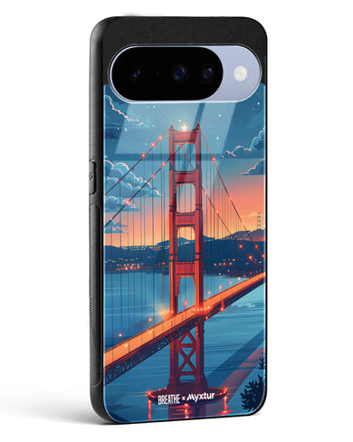 Golden Gate Bridge [BREATHE] Glass Case Phone Cover (Google)