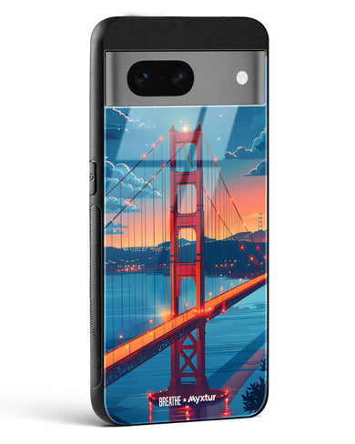 Golden Gate Bridge [BREATHE] Glass Case Phone Cover (Google)