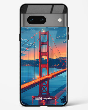 Golden Gate Bridge [BREATHE] Glass Case Phone Cover (Google)