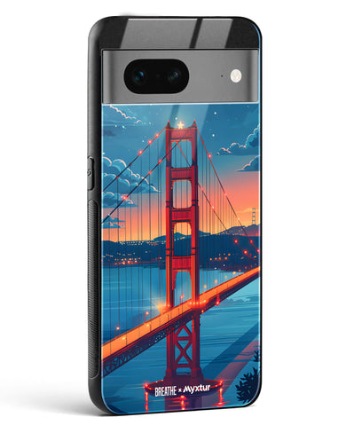 Golden Gate Bridge [BREATHE] Glass Case Phone Cover (Google)