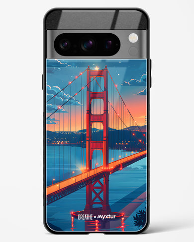 Golden Gate Bridge [BREATHE] Glass Case Phone Cover (Google)