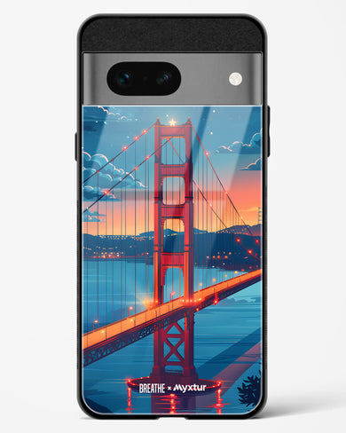 Golden Gate Bridge [BREATHE] Glass Case Phone Cover (Google)