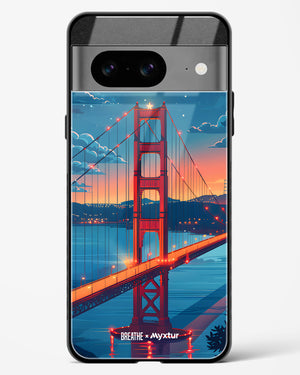 Golden Gate Bridge [BREATHE] Glass Case Phone Cover (Google)