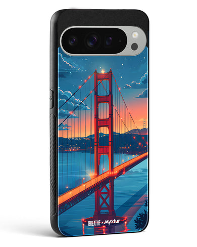 Golden Gate Bridge [BREATHE] Glass Case Phone Cover (Google)