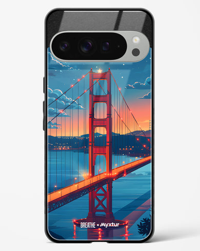 Golden Gate Bridge [BREATHE] Glass Case Phone Cover (Google)