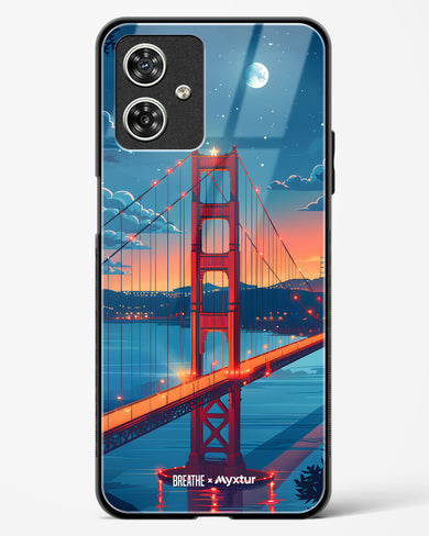 Golden Gate Bridge [BREATHE] Glass Case Phone Cover (Motorola)