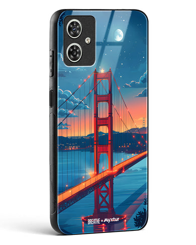 Golden Gate Bridge [BREATHE] Glass Case Phone Cover (Motorola)