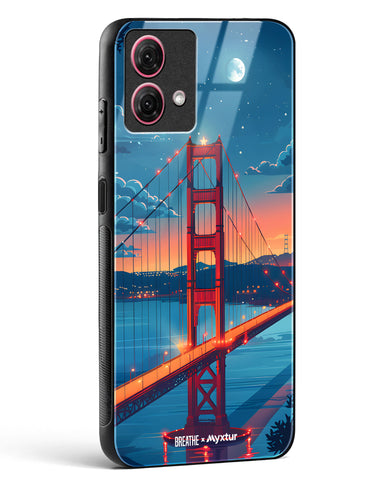 Golden Gate Bridge [BREATHE] Glass Case Phone Cover (Motorola)