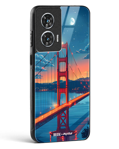 Golden Gate Bridge [BREATHE] Glass Case Phone Cover (Motorola)