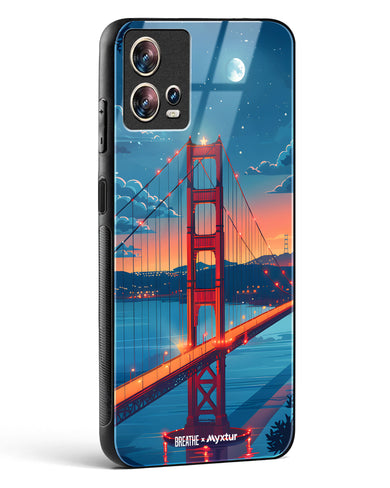 Golden Gate Bridge [BREATHE] Glass Case Phone Cover (Motorola)