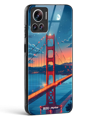 Golden Gate Bridge [BREATHE] Glass Case Phone Cover (Motorola)