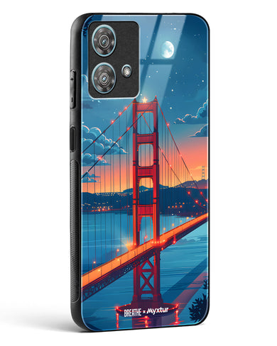 Golden Gate Bridge [BREATHE] Glass Case Phone Cover (Motorola)