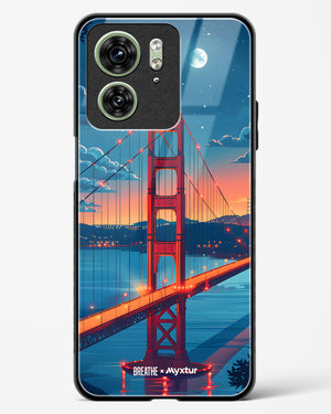 Golden Gate Bridge [BREATHE] Glass Case Phone Cover (Motorola)