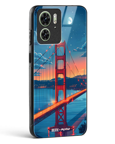 Golden Gate Bridge [BREATHE] Glass Case Phone Cover (Motorola)