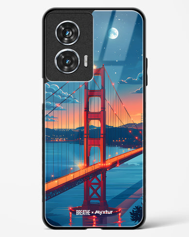 Golden Gate Bridge [BREATHE] Glass Case Phone Cover (Motorola)