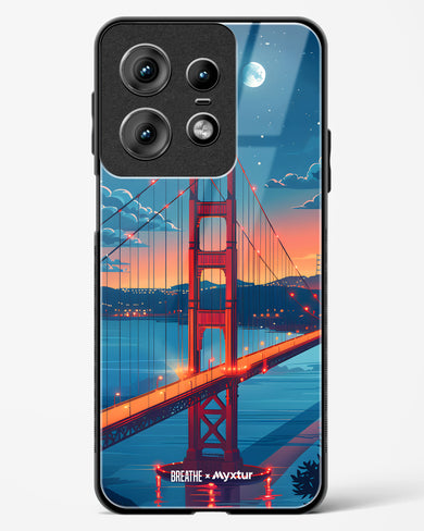 Golden Gate Bridge [BREATHE] Glass Case Phone Cover (Motorola)