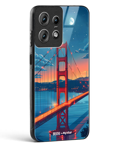 Golden Gate Bridge [BREATHE] Glass Case Phone Cover (Motorola)