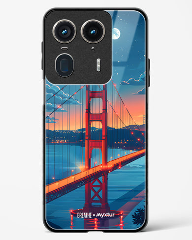 Golden Gate Bridge [BREATHE] Glass Case Phone Cover (Motorola)
