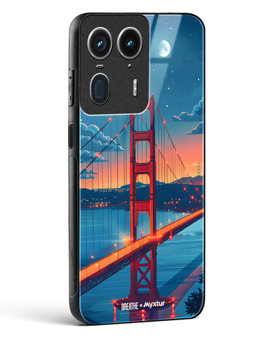 Golden Gate Bridge [BREATHE] Glass Case Phone Cover (Motorola)