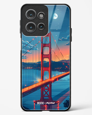 Golden Gate Bridge [BREATHE] Glass Case Phone Cover (Motorola)