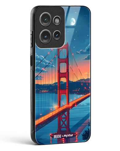 Golden Gate Bridge [BREATHE] Glass Case Phone Cover (Motorola)