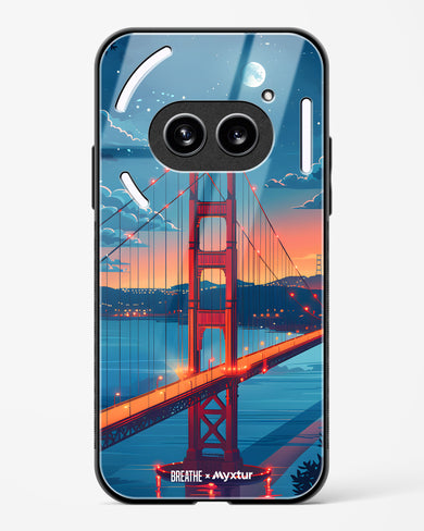 Golden Gate Bridge [BREATHE] Glass Case Phone Cover (Nothing)