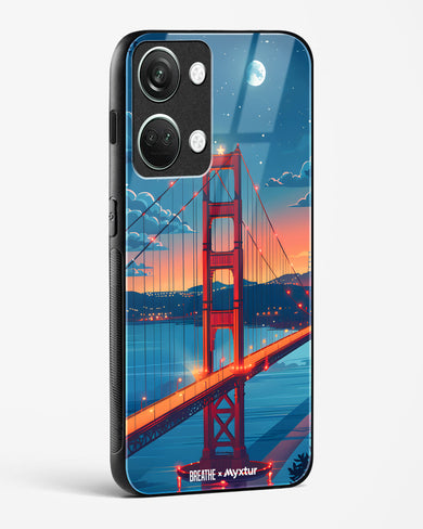 Golden Gate Bridge [BREATHE] Glass Case Phone Cover (OnePlus)