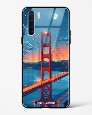 Golden Gate Bridge [BREATHE] Glass Case Phone Cover (Oppo)