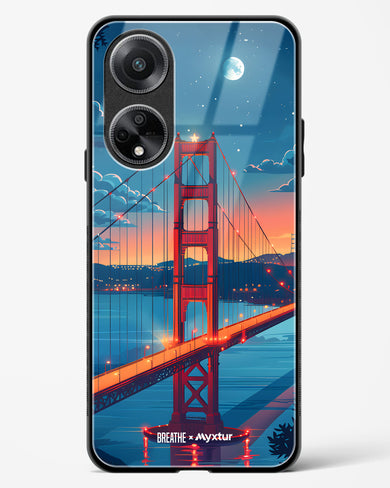 Golden Gate Bridge [BREATHE] Glass Case Phone Cover (Oppo)