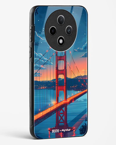 Golden Gate Bridge [BREATHE] Glass Case Phone Cover (Oppo)