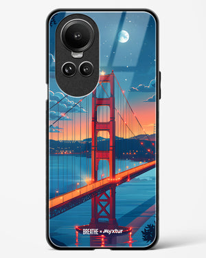 Golden Gate Bridge [BREATHE] Glass Case Phone Cover (Oppo)