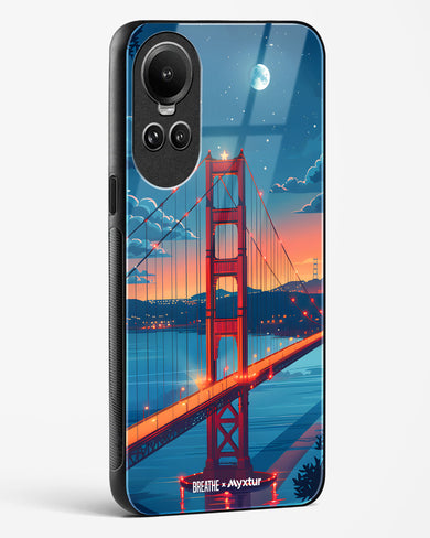 Golden Gate Bridge [BREATHE] Glass Case Phone Cover (Oppo)