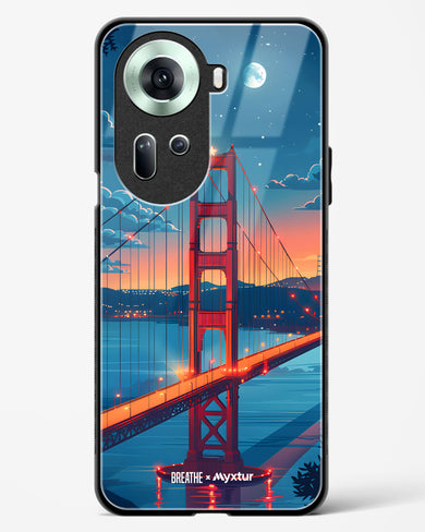 Golden Gate Bridge [BREATHE] Glass Case Phone Cover (Oppo)