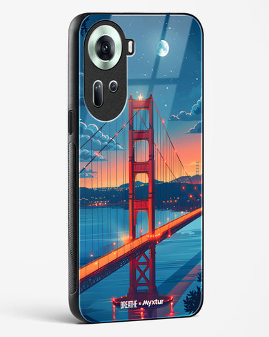Golden Gate Bridge [BREATHE] Glass Case Phone Cover (Oppo)