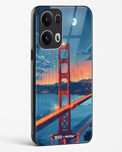 Golden Gate Bridge [BREATHE] Glass Case Phone Cover (Oppo)