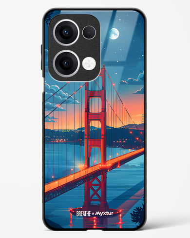 Golden Gate Bridge [BREATHE] Glass Case Phone Cover (Oppo)
