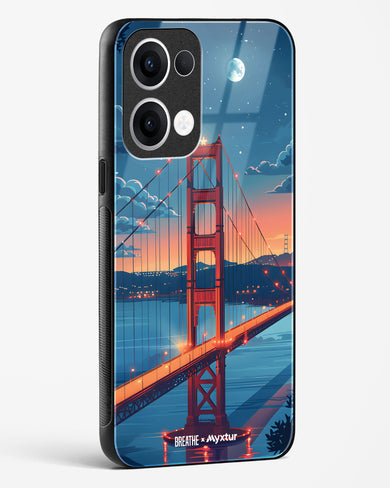 Golden Gate Bridge [BREATHE] Glass Case Phone Cover (Oppo)