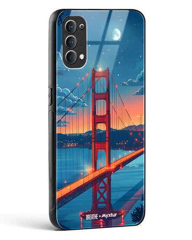 Golden Gate Bridge [BREATHE] Glass Case Phone Cover (Oppo)
