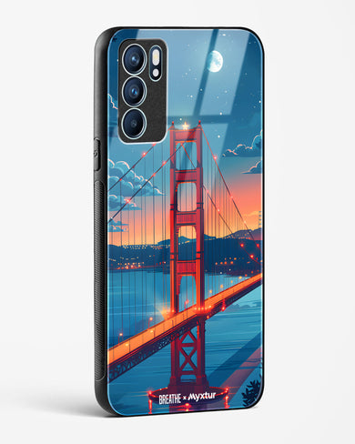 Golden Gate Bridge [BREATHE] Glass Case Phone Cover (Oppo)