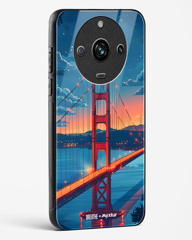 Golden Gate Bridge [BREATHE] Glass Case Phone Cover (Realme)