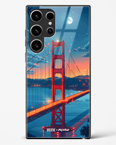 Golden Gate Bridge [BREATHE] Glass Case Phone Cover (Samsung)