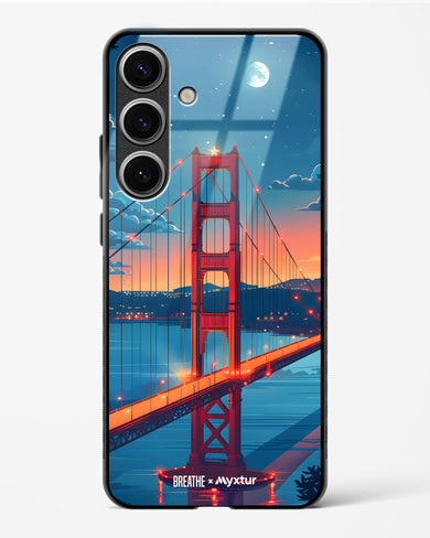 Golden Gate Bridge [BREATHE] Glass Case Phone Cover (Samsung)