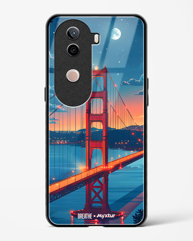 Golden Gate Bridge [BREATHE] Glass Case Phone Cover (Vivo)