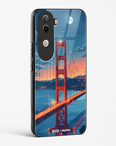 Golden Gate Bridge [BREATHE] Glass Case Phone Cover (Vivo)