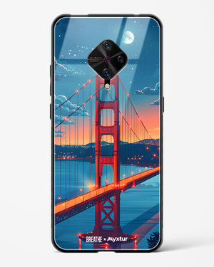 Golden Gate Bridge [BREATHE] Glass Case Phone Cover (Vivo)