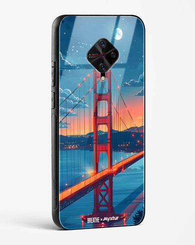 Golden Gate Bridge [BREATHE] Glass Case Phone Cover (Vivo)