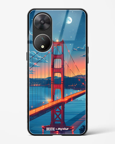 Golden Gate Bridge [BREATHE] Glass Case Phone Cover (Vivo)
